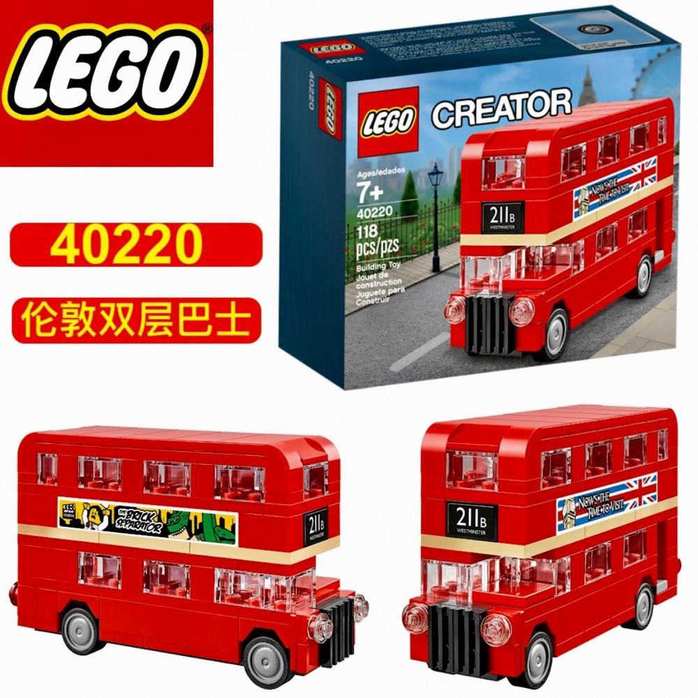 2021年新品】LEGO乐高创意系列40220迷你伦敦双层巴士积木118粒_美国-洋码头