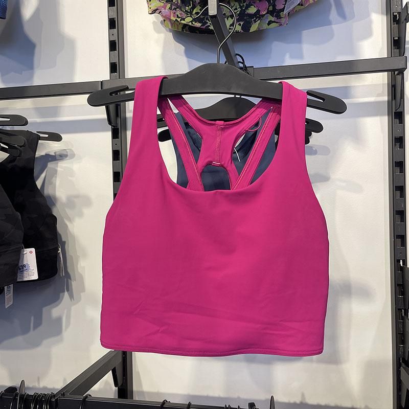 lululemon露露乐檬女士stashitbra中度支撑带胸垫无钢圈文胸