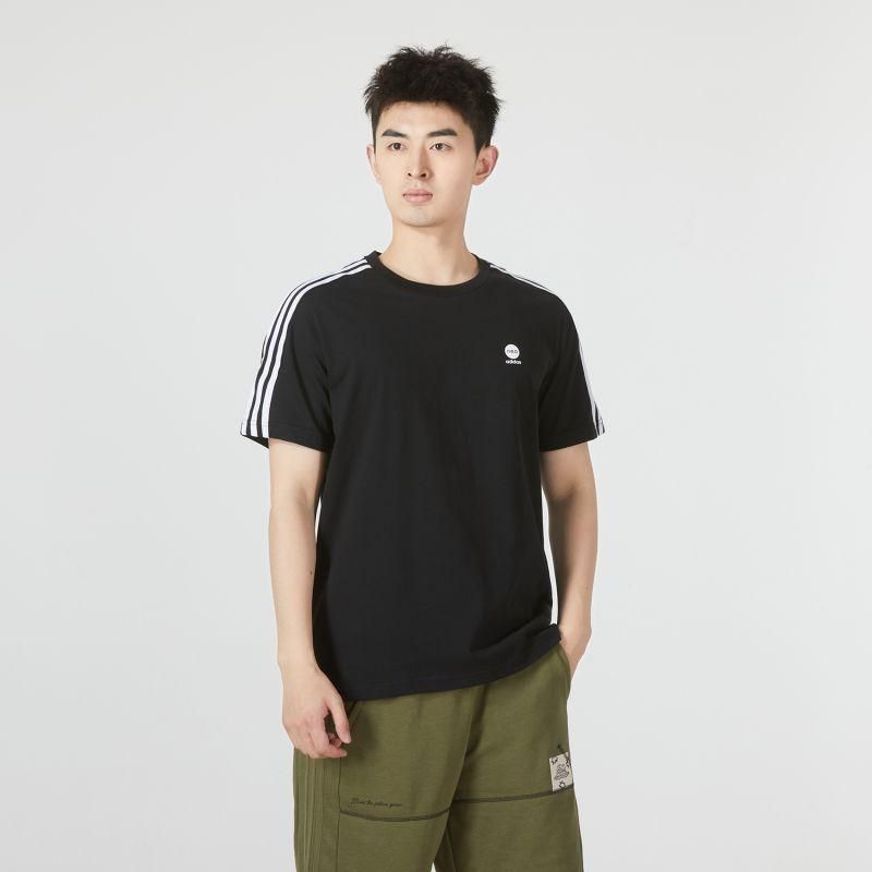 Adidas阿迪达斯男装2022夏季新款休闲运动短袖T恤HD4666