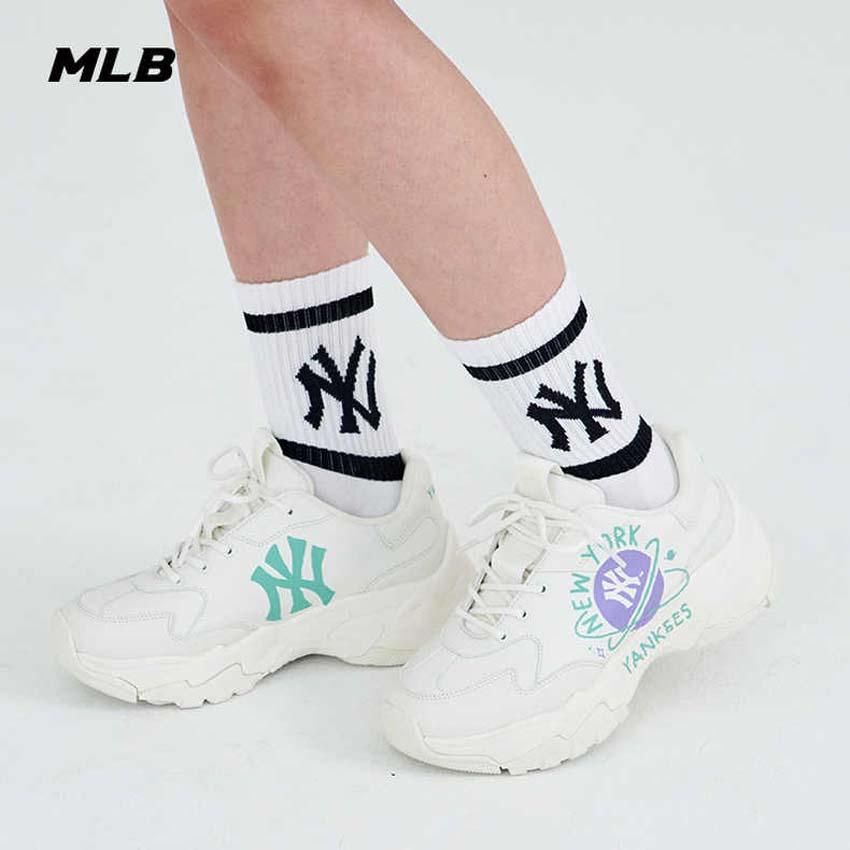 韩国MLB 明星同款老爹鞋情侣增高休闲运动鞋男女款