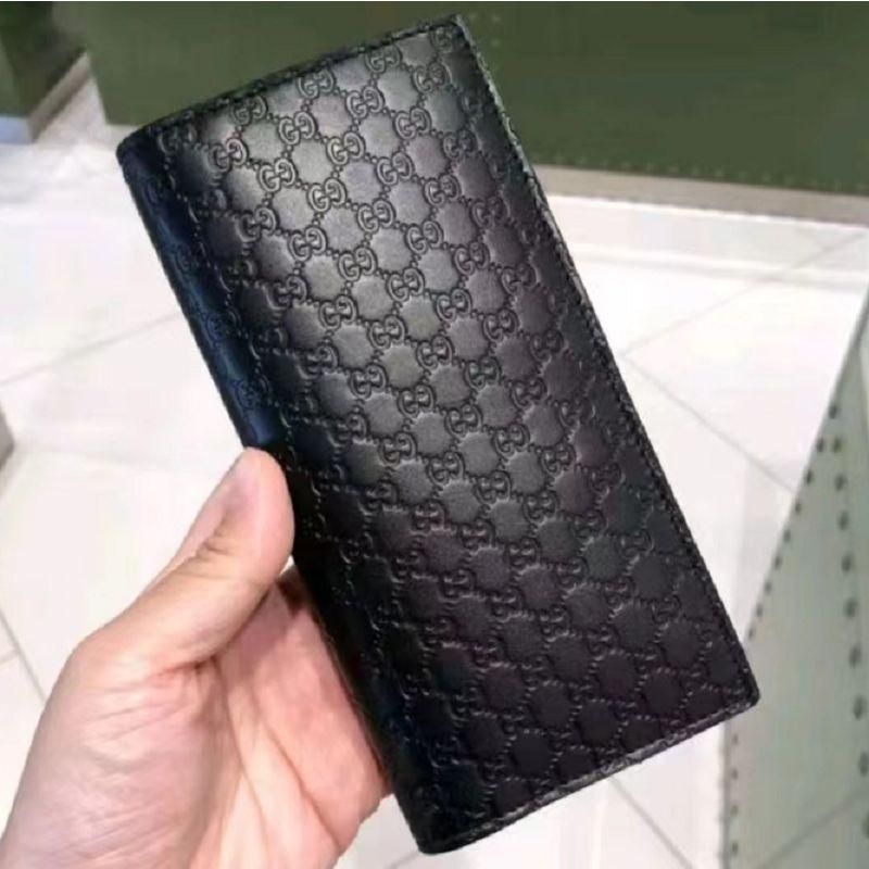 【国现】Gucci 男士黑色钱包钱夹钱包 449245-BMJ1N-1000