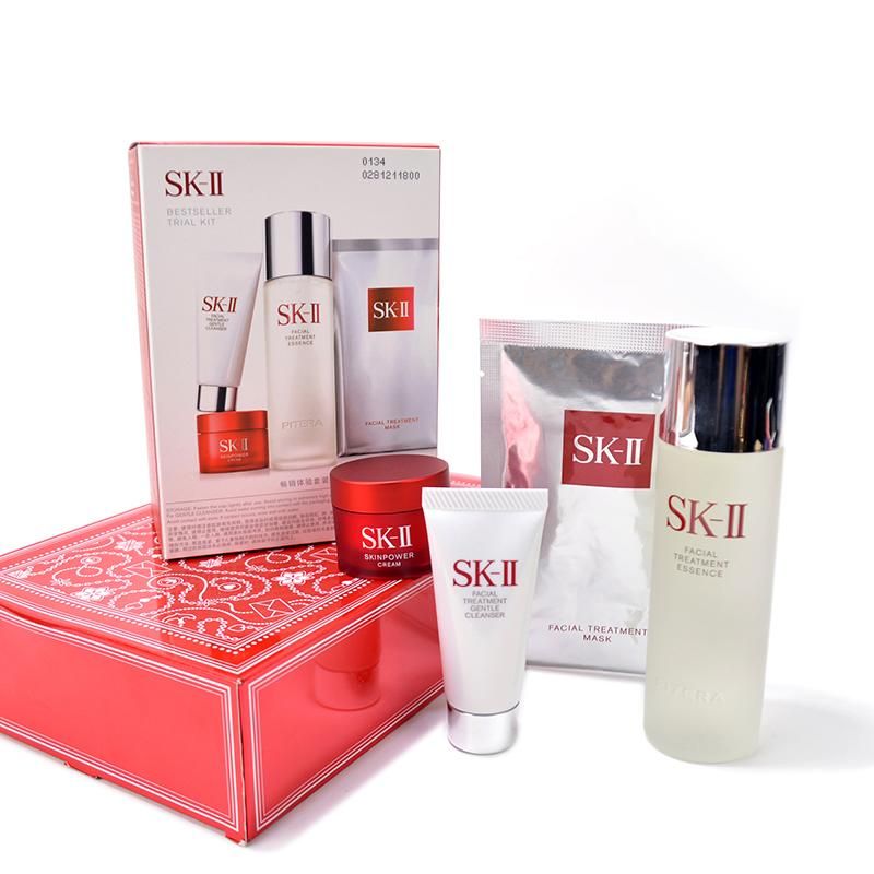 SK-II/SK2/SKII护肤畅销体验套装限量套盒神仙水+洁面+面霜+面膜_泰国