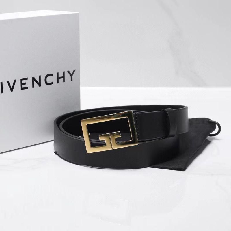 givenchygvc纪梵希黑色金扣腰带经典大气