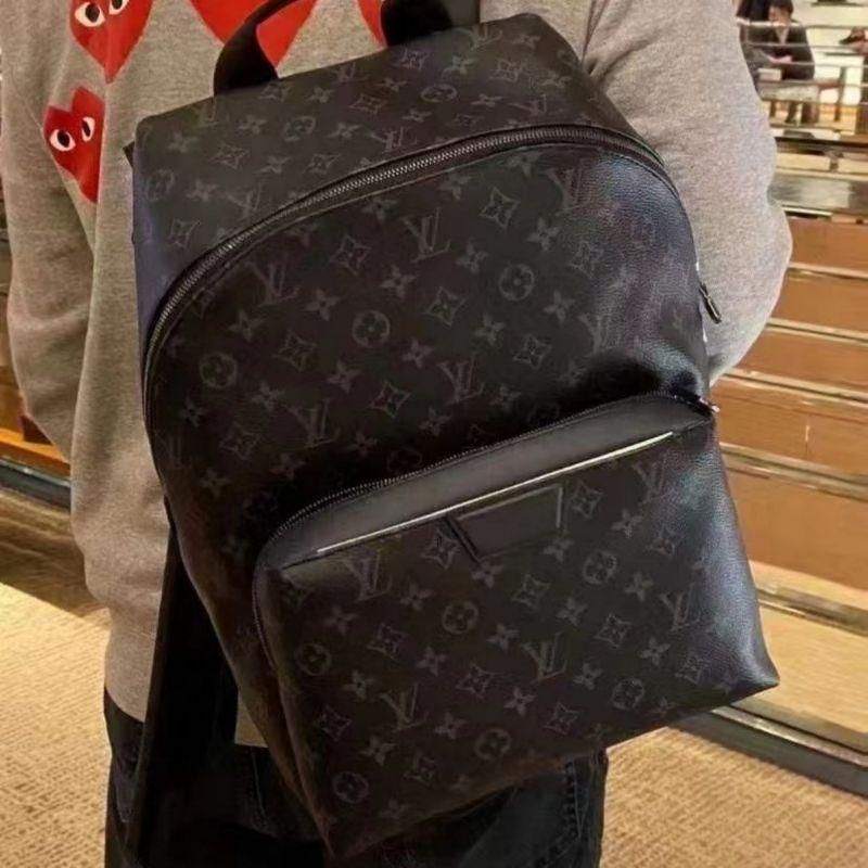 lv路易威登discovery黑花阿波罗书包男士双肩包李佳琦同款m43186