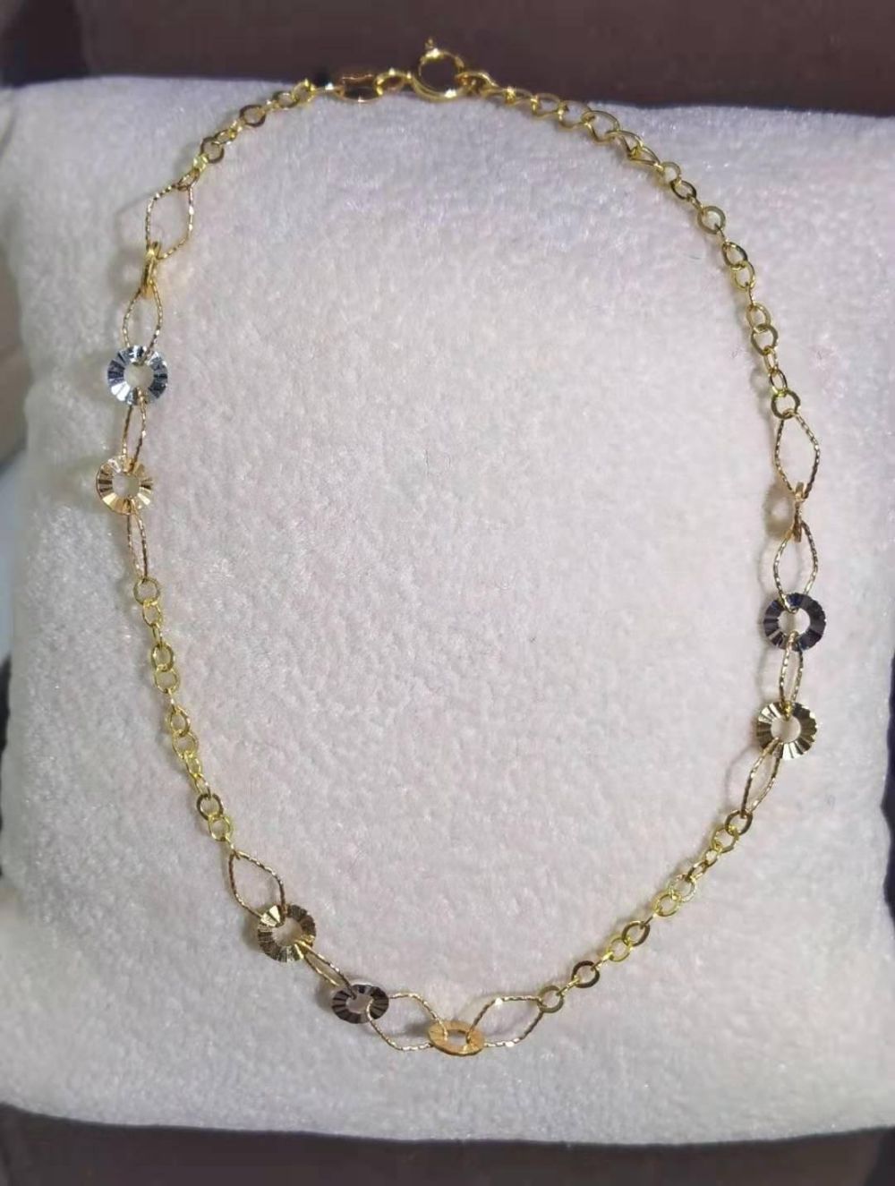 全新金g750k金手链gw143gs2010001手链b02