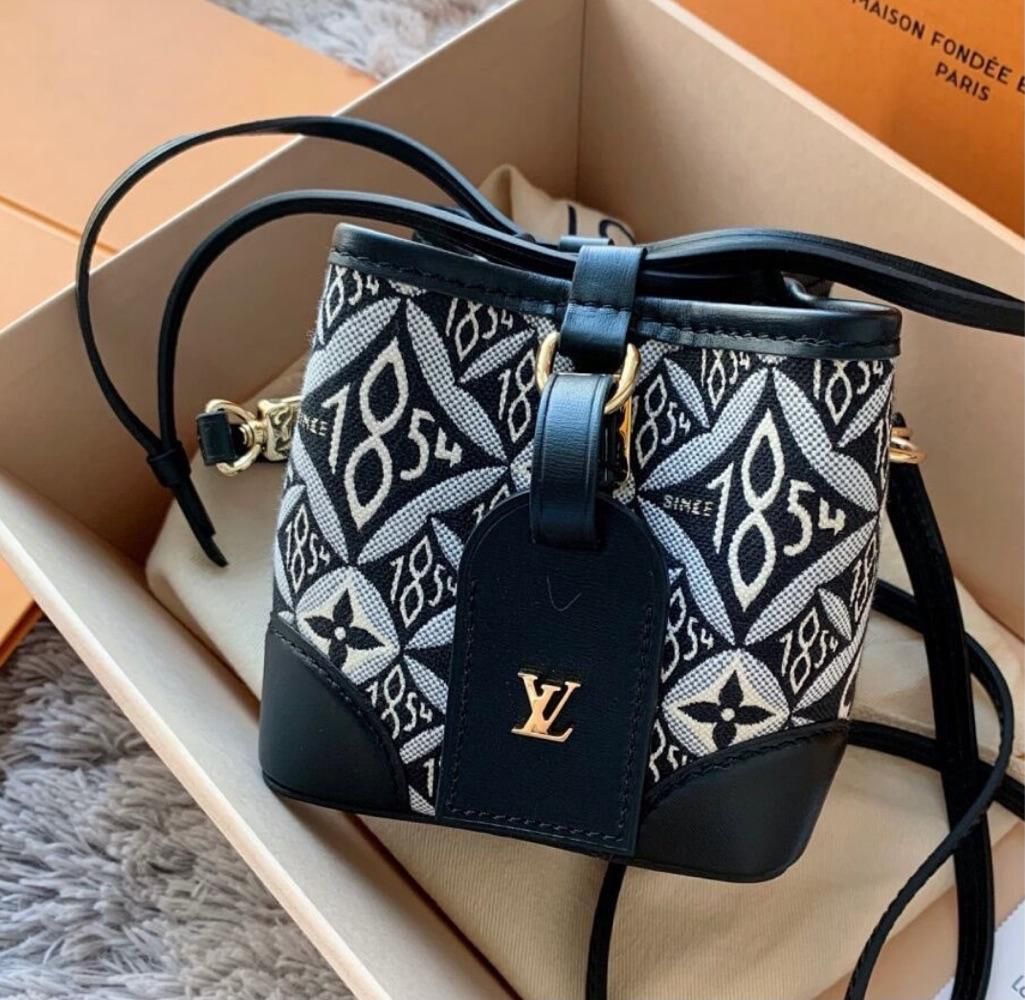 现货lv路易威登爆款迷你手袋m69973since1854noepurse水桶