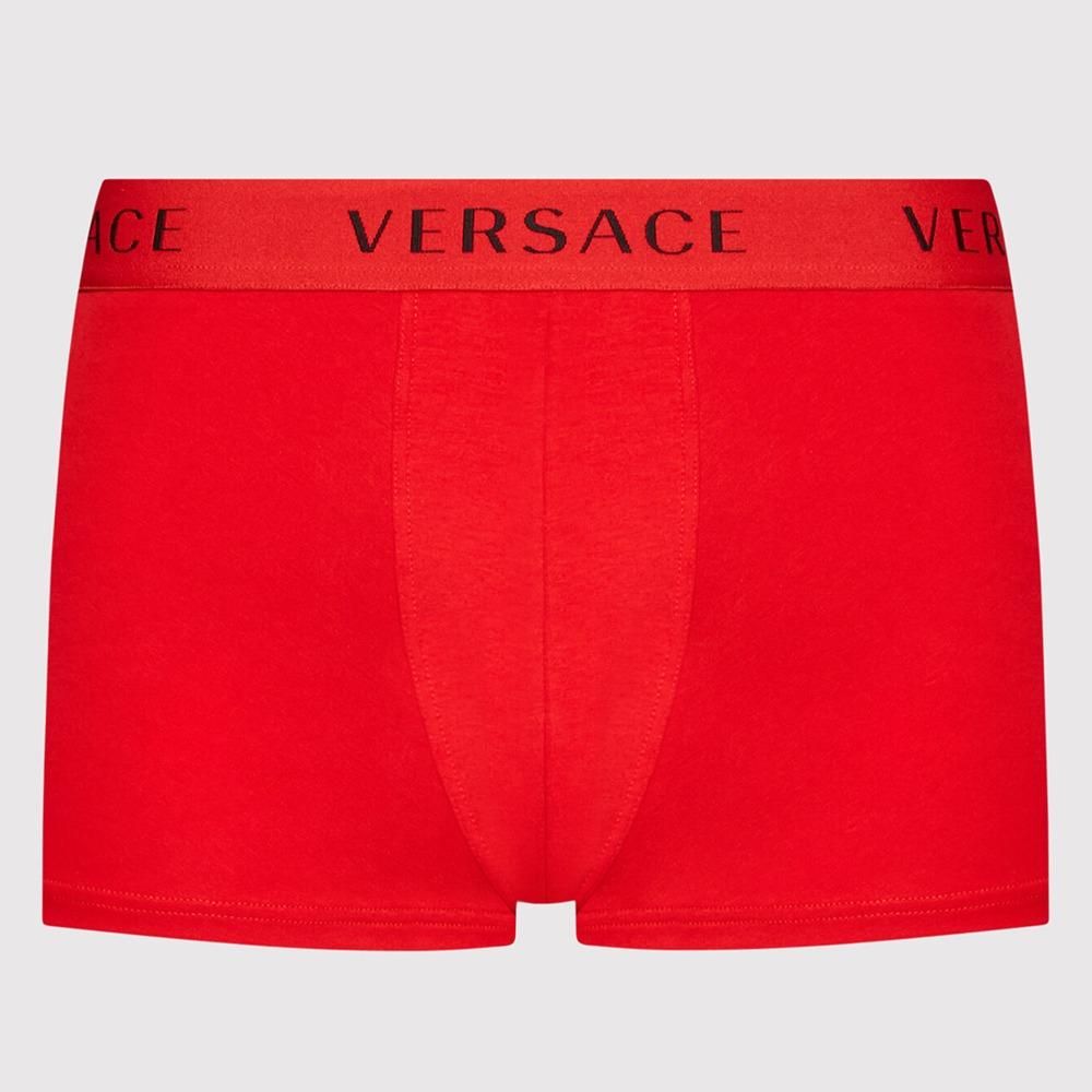 versace范思哲男装黑白字母印花饰棉质棉质二件套装平角内裤