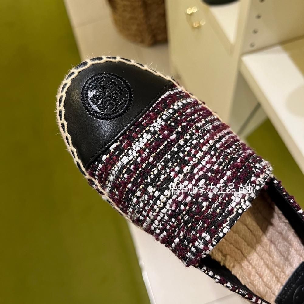 新款toryburchtb汤丽柏琦女鞋blockt麂皮搭配牛皮休闲鞋厚底