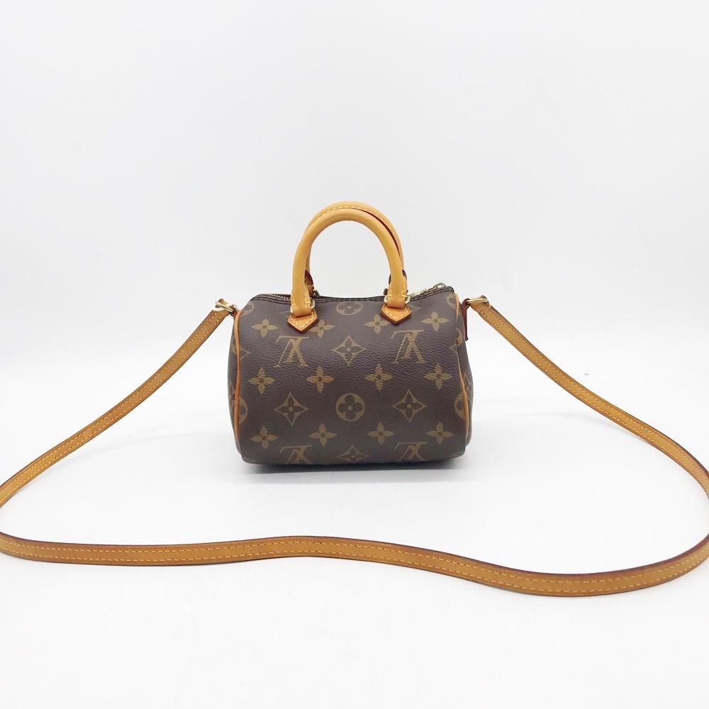 lv老花枕头nano单肩包95新公价12500